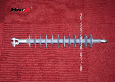 सीई / एसजीएस जीपी के साथ स्वीकृत पॉलिमर सस्पेंशन इन्सुलेटर / Clevis धातु फिटिंग