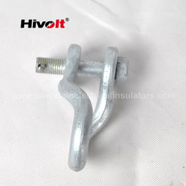 जाली स्टील मुड़ शेकेल ट्रांसमिशन लाइन हार्डवेयर UN-120 मैकेनिकल फेलिंग लोड 120kN के साथ