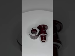 ब्राउन रंग ट्रांसफार्मर बुशिंग इन्सुलेटर के साथ DIN मानक 42539